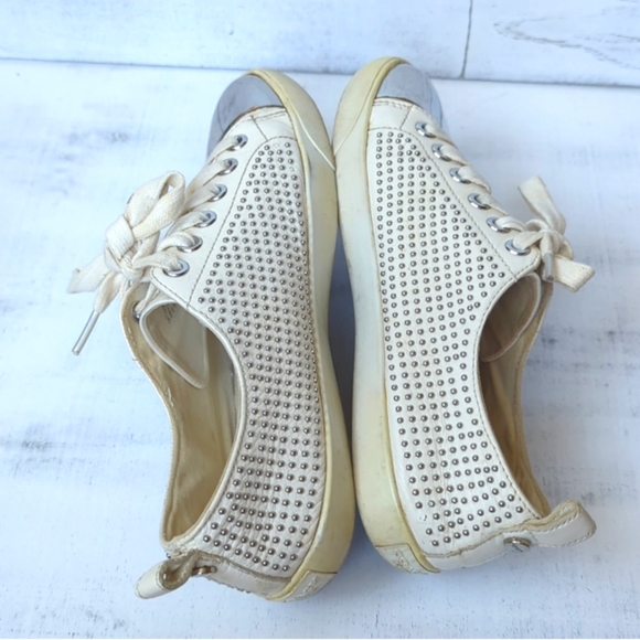 COACH MAKAYLA Studded WOMEN'S Leather SNEAKERS - Picture 2 of 9